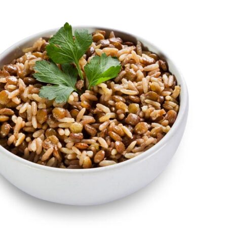 Arroz com Lentilha